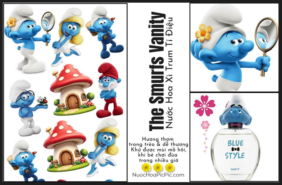 The Smurfs Vanity Edt 100ml - Nuoc Hoa Pic Pic