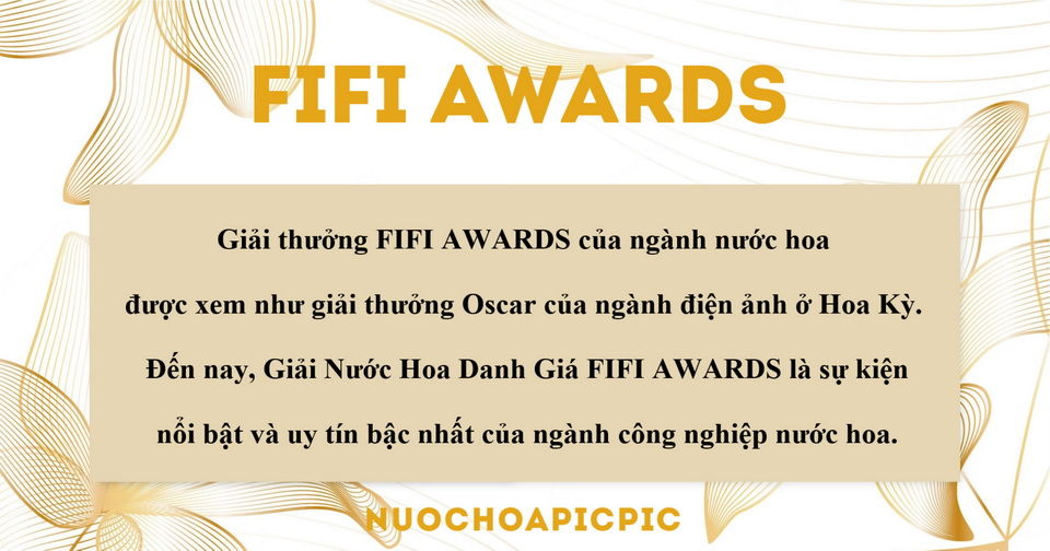FiFi Awards - Nuoc Hoa Pic Pic