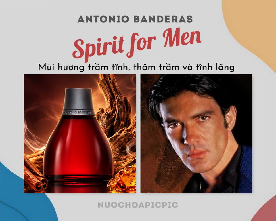 Antonio Banderas Spirit Edt 100ml - Nuoc Hoa Pic Pic