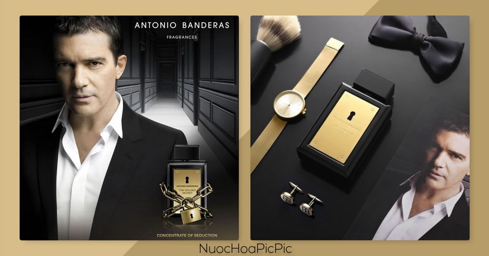 Antonio Banderas The Golden Secret - Nuoc Hoa Pic Pic