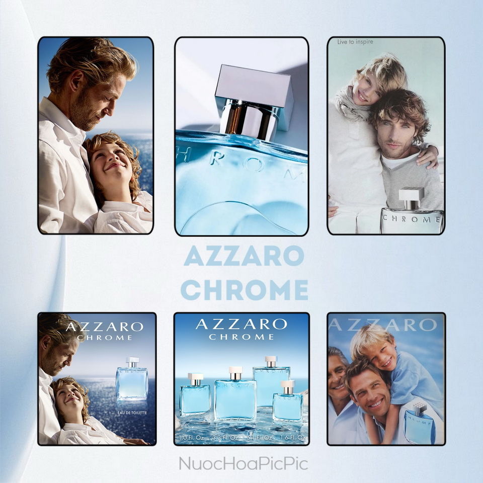 Azzaro Chrome Edt 100ml - Nuoc Hoa Pic Pic