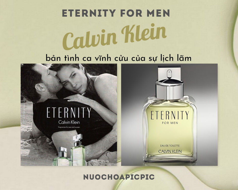Ck Eternity For Men Edt 100ml - Nuoc Hoa Pic Pic
