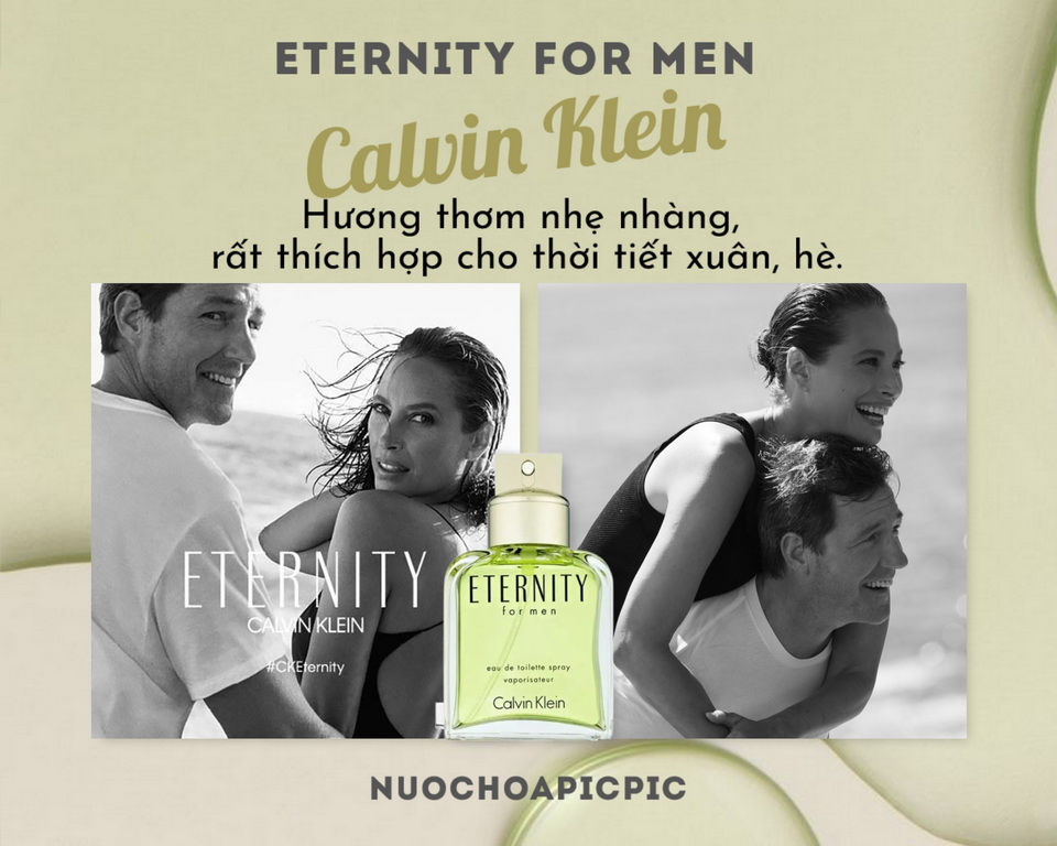 Ck Eternity For Men Edt 100ml - Nuoc Hoa Pic Pic