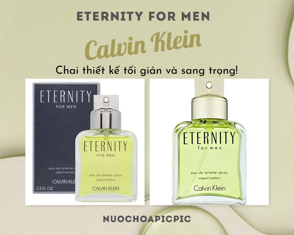 Ck Eternity For Men Edt 100ml - Nuoc Hoa Pic Pic