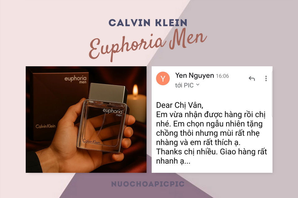 Ck Euphoria Men Edt - Nuoc Hoa Pic Pic