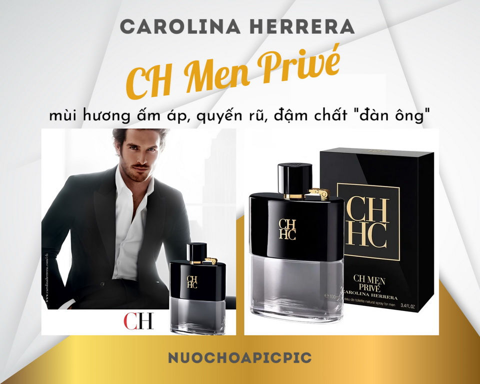 Carolina Herrera Ch Prive Edt - Nuoc Hoa Pic Pic