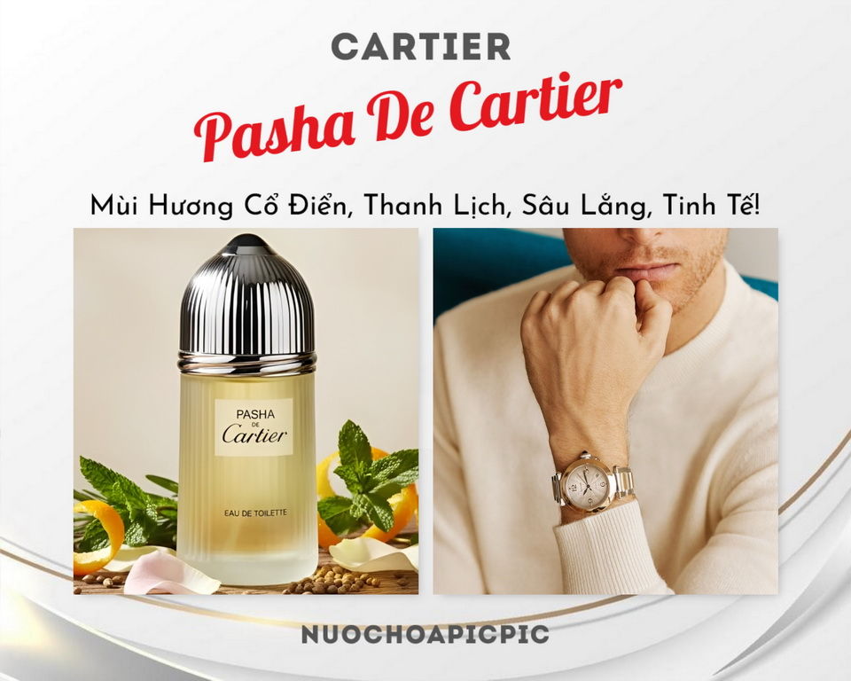 Cartier Pasha De Cartier Edt 100ml - Nuoc Hoa Pic Pic