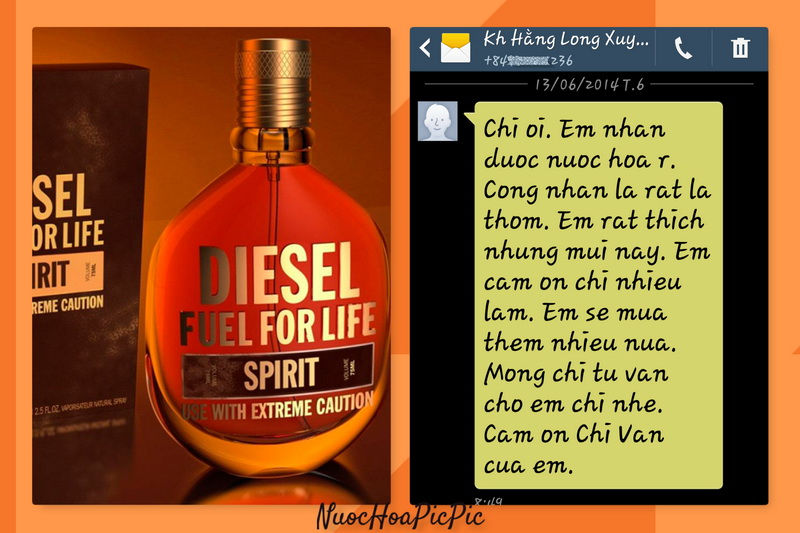 Diesel Fuel For Life Spirit - Nuoc Hoa Pic Pic
