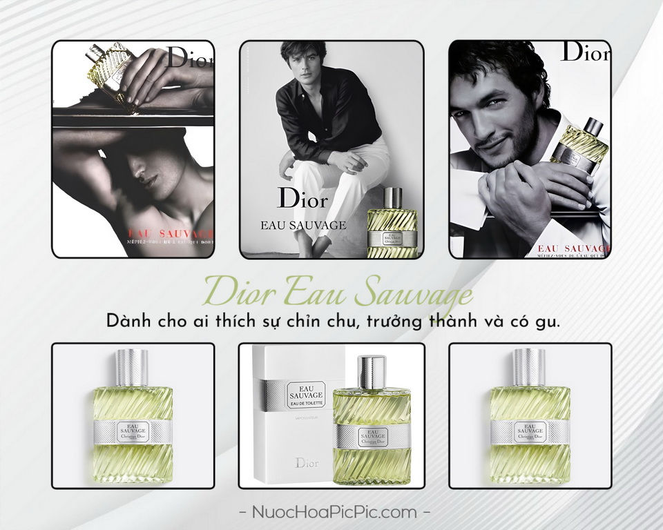 Dior Eau Sauvage Edt 50ml - Nuoc Hoa Pic Pic