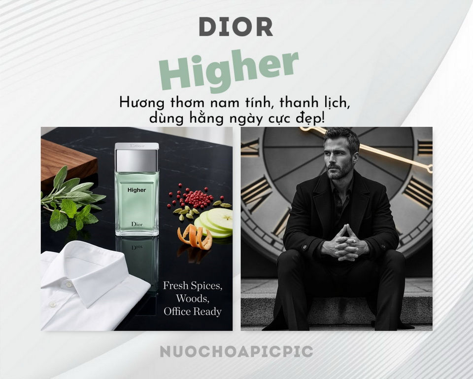 Dior Higher Edt 50ml - Nuoc Hoa Pic Pic