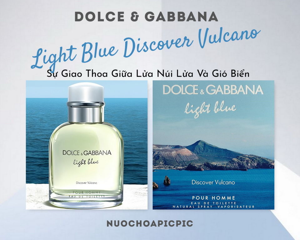 Dolce&Gabbana Light Blue Discover Vulcano Edt 75ml - Nuoc Hoa Pic Pic