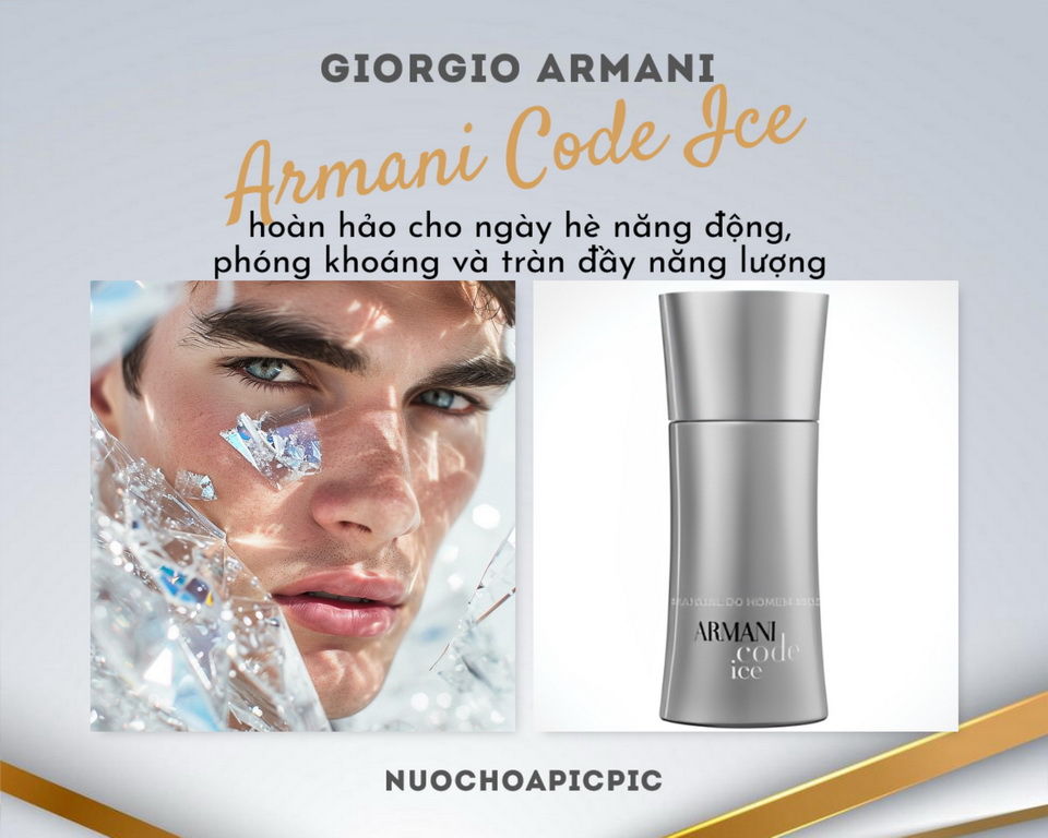 Giorgio Armani Code Ice  Edt - Nuoc Hoa Pic Pic