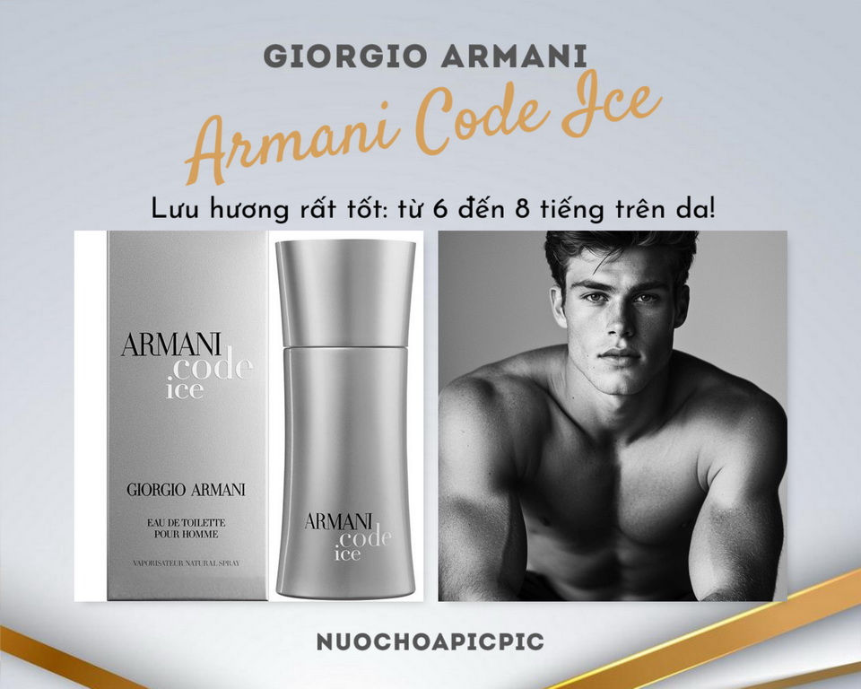 Giorgio Armani Code Ice  Edt - Nuoc Hoa Pic Pic