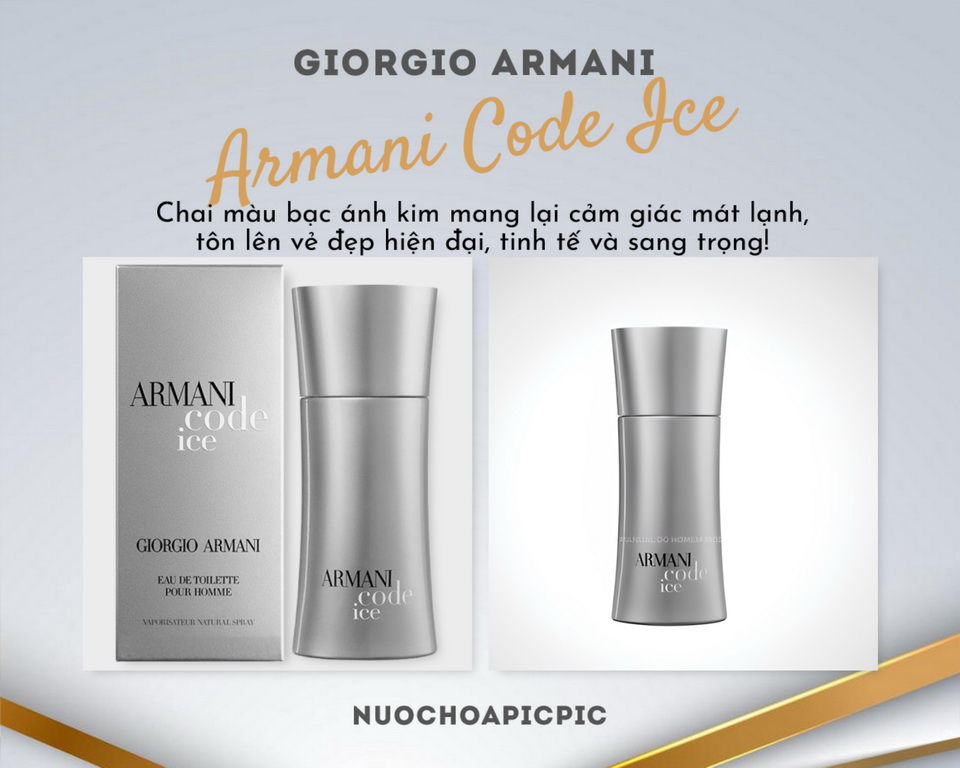 Giorgio Armani Code Ice  Edt - Nuoc Hoa Pic Pic