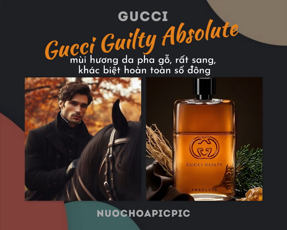 Gucci Guilty Absolute Pour Homme Edp 90ml - Nuoc Hoa Pic Pic