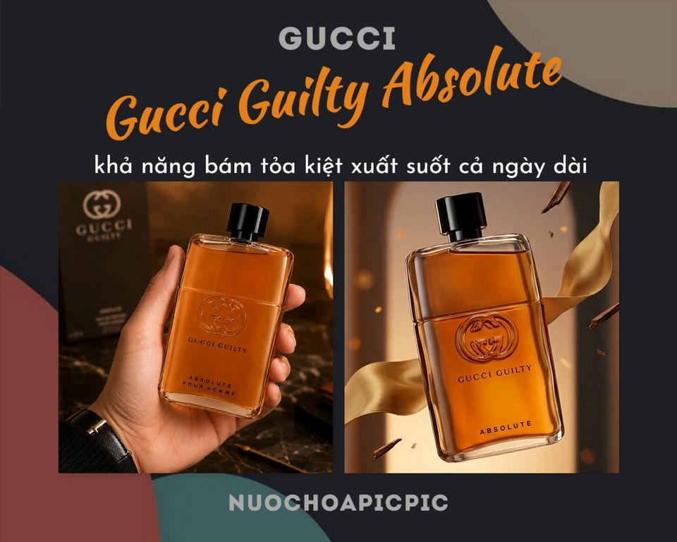Gucci Guilty Absolute Pour Homme Edp 90ml - Nuoc Hoa Pic Pic