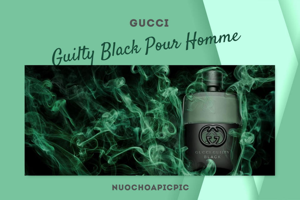 Gucci Guilty Black Pour Homme Edt 90ml - Nuoc Hoa Pic Pic