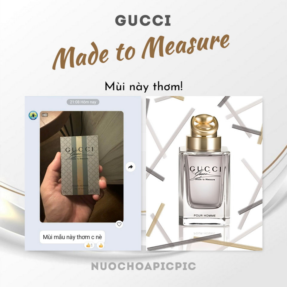 Gucci Made To Measure Edt 30ml - Nuoc Hoa Pic Pic