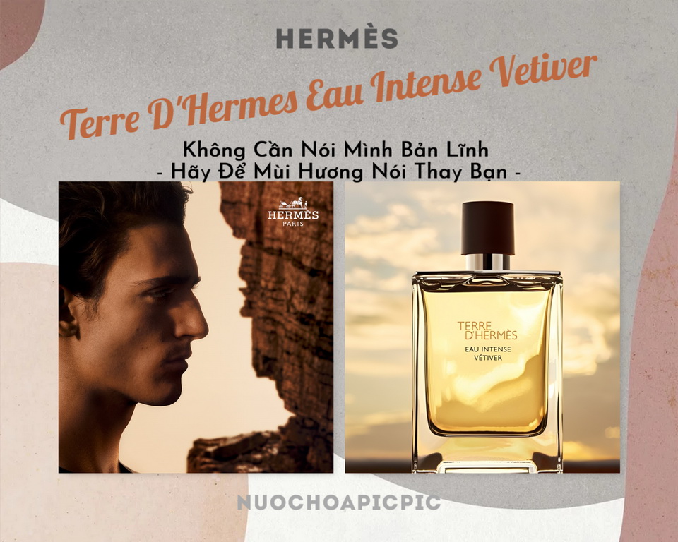 Hermes Terre D'Hermes Eau Intense Vetiver Edp 50ml - Nuoc Hoa Pic Pic