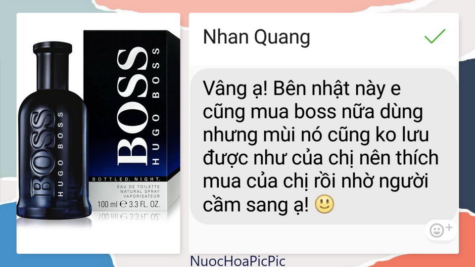Hugo Boss Bottled Night Edt - Nuoc Hoa Pic Pic