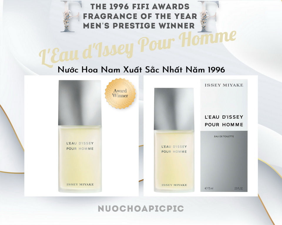 Issey Miyake L'Eau D' Issey Pour Homme Edt - Nuoc Hoa Pic Pic