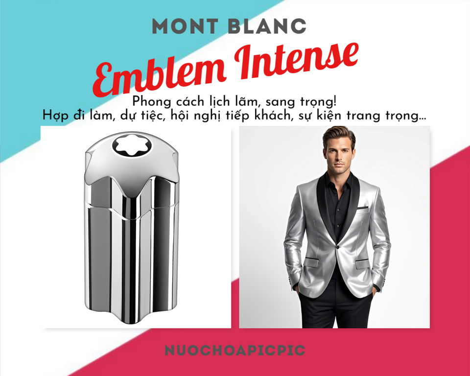 Mont Blanc Emblem Intense Edt 100ml - Nuoc Hoa Pic Pic