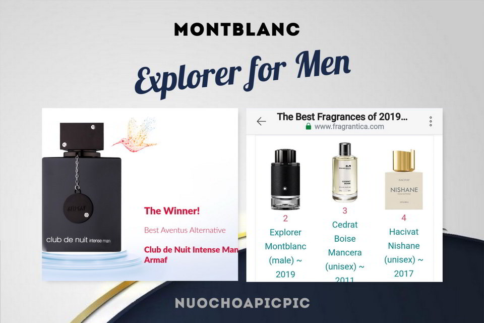 Montblanc Explorer Edp 100ml - Nuoc Hoa Pic Pic