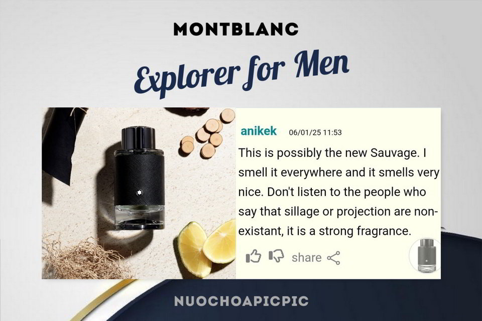 Montblanc Explorer Edp 100ml - Nuoc Hoa Pic Pic