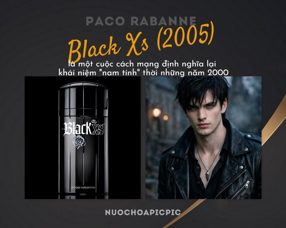 Paco Rabanne Black Xs Edt 100ml - Nuoc Hoa Pic Pic
