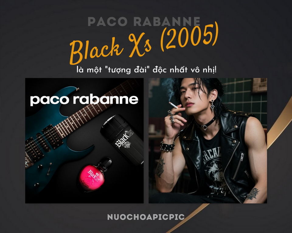 Paco Rabanne Black Xs Edt 100ml - Nuoc Hoa Pic Pic
