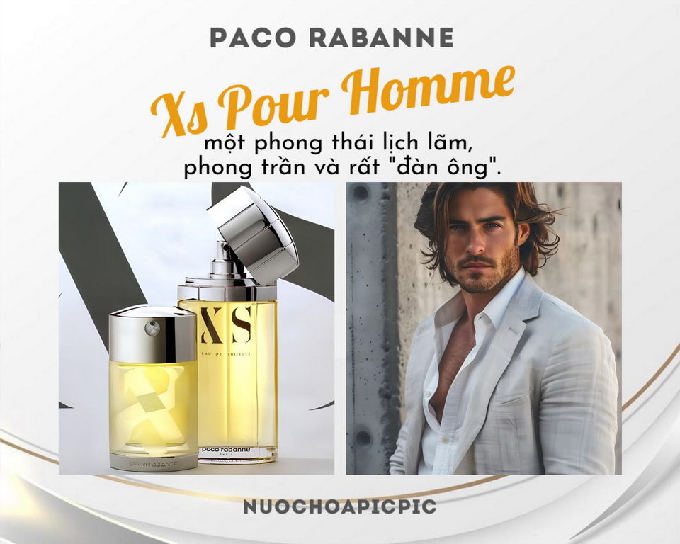 Paco Rabanne Xs Edt 100ml - Nuoc Hoa Pic Pic