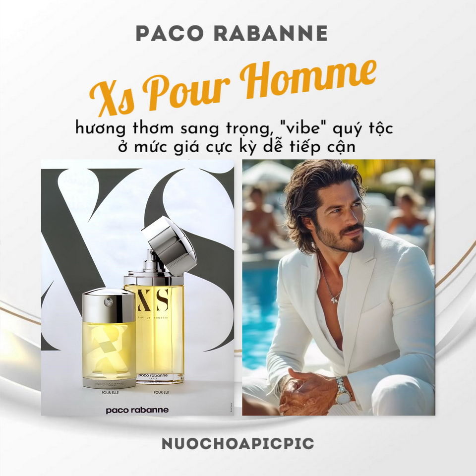 Paco Rabanne Xs Edt 100ml - Nuoc Hoa Pic Pic