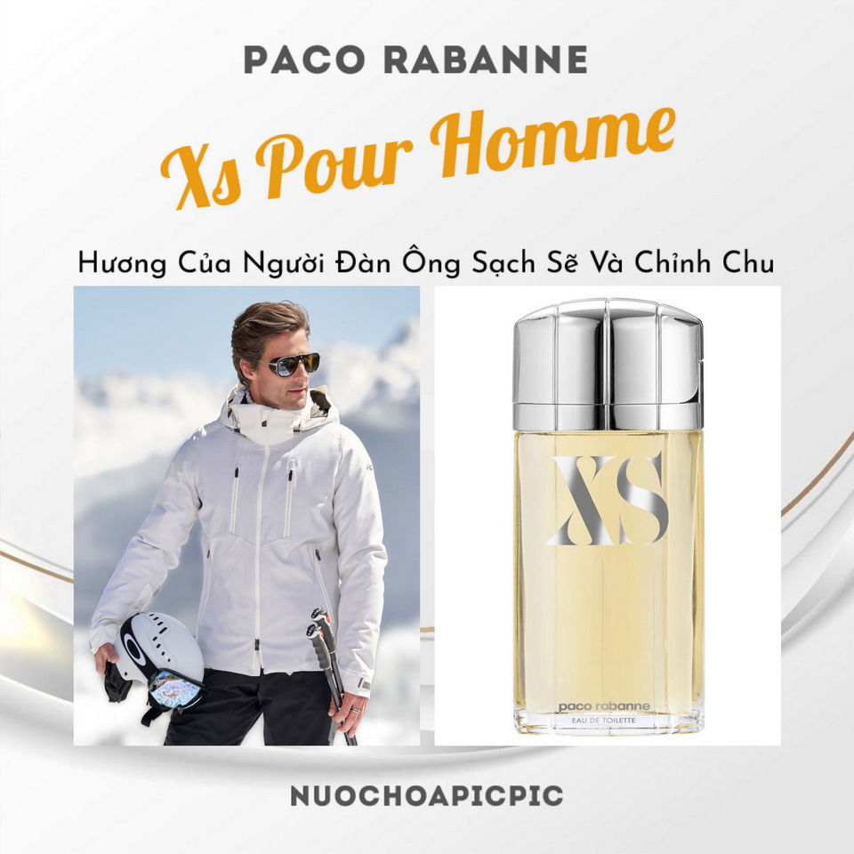 Paco Rabanne Xs Edt 100ml - Nuoc Hoa Pic Pic