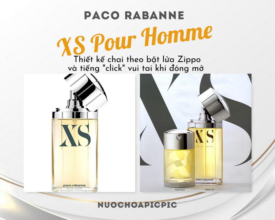 Paco Rabanne Xs Edt 100ml - Nuoc Hoa Pic Pic