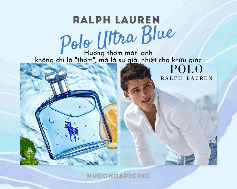 Ralph Lauren Polo Blue Ultra Edt 125ml - Nuoc Hoa Pic Pic