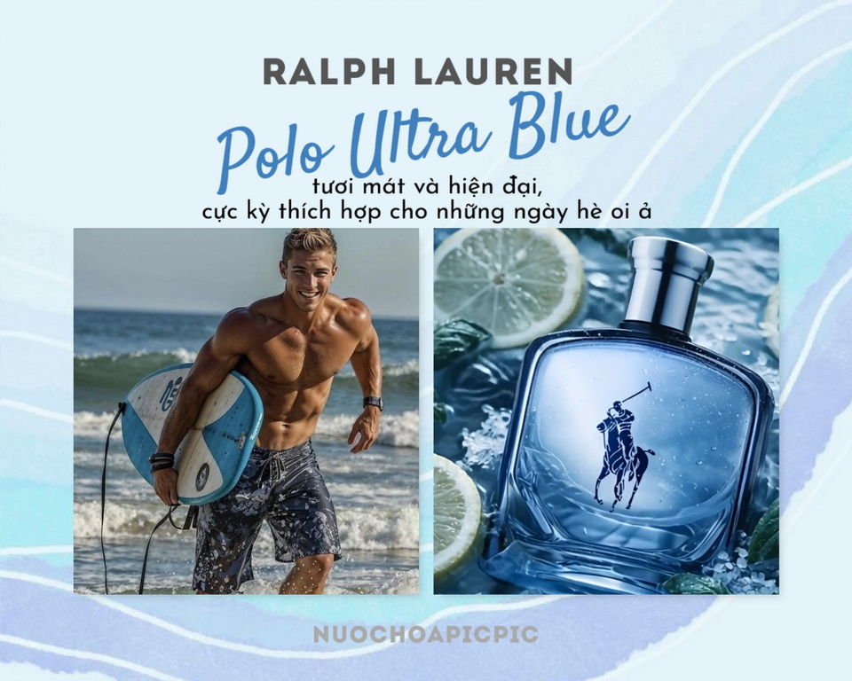 Ralph Lauren Polo Blue Ultra Edt 125ml - Nuoc Hoa Pic Pic