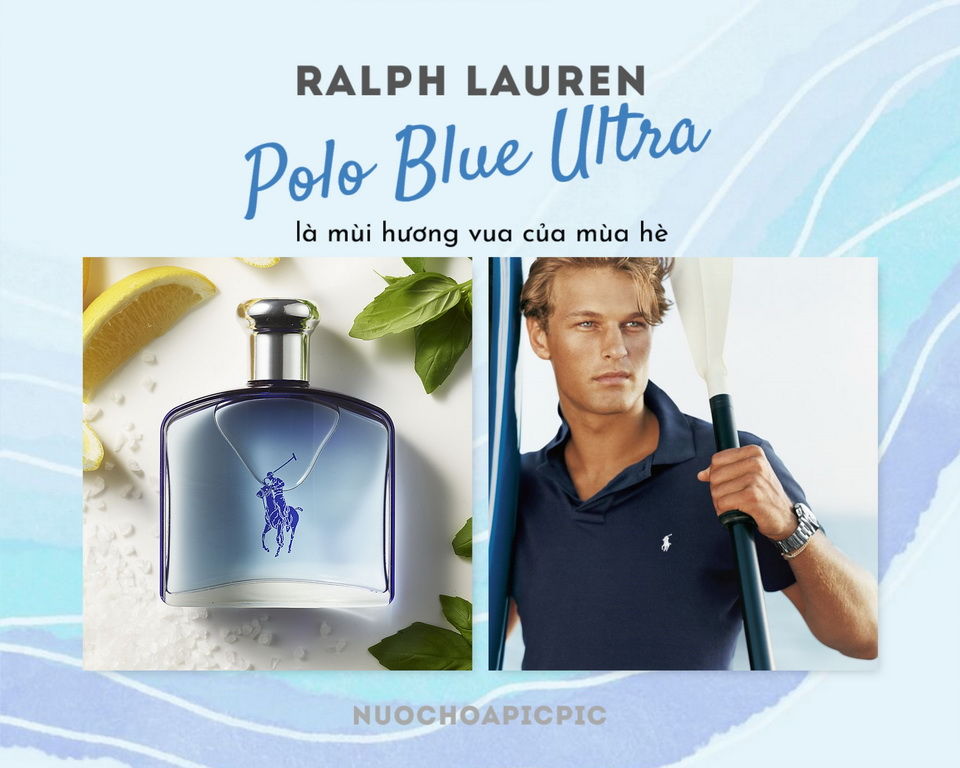 Ralph Lauren Polo Blue Ultra Edt 125ml - Nuoc Hoa Pic Pic