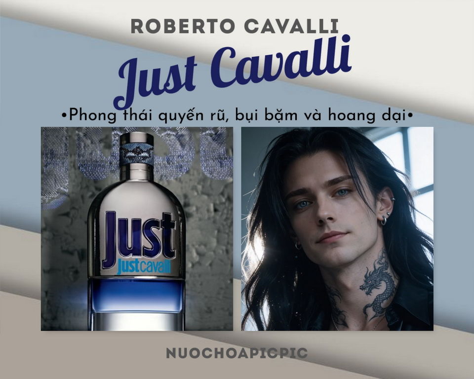 Roberto Cavalli Just Cavalli Edt 50ml - Nuoc Hoa Pic Pic