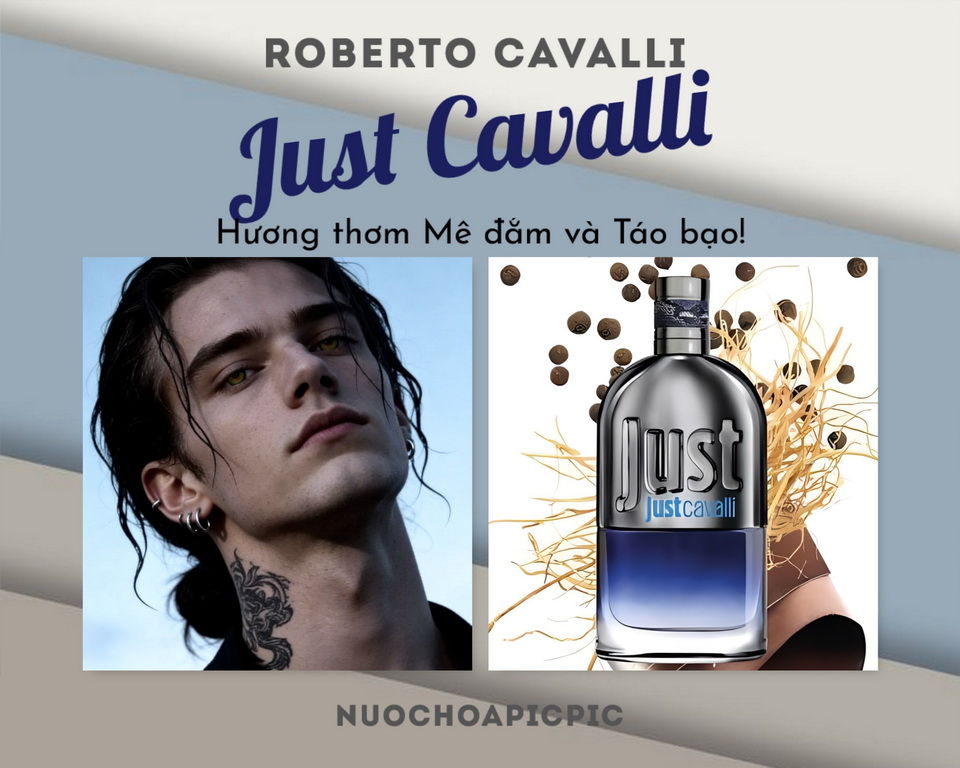 Roberto Cavalli Just Cavalli Edt 50ml - Nuoc Hoa Pic Pic