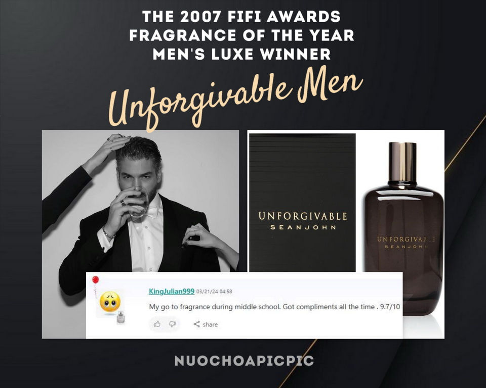 Sean Jonh Unforgivable Men Edt 125ml - Nuoc Hoa Pic Pic