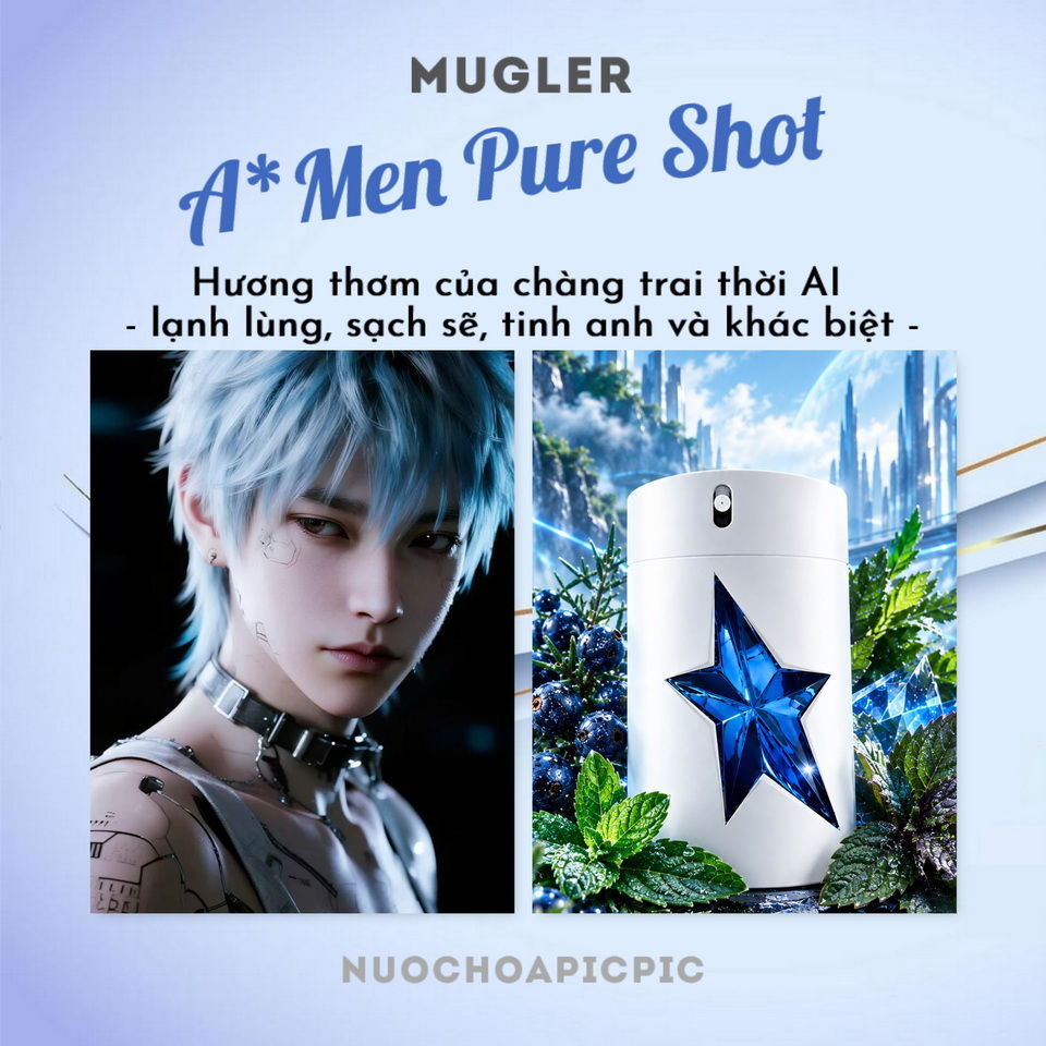 Thierry Mugler Angel Pure Shot Edt 100ml - Nuoc Hoa Pic Pic
