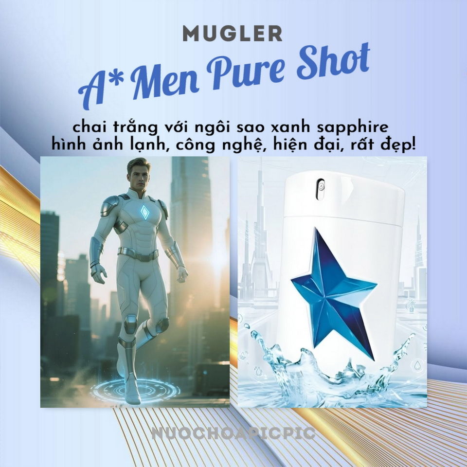 Thierry Mugler Angel Pure Shot Edt 100ml - Nuoc Hoa Pic Pic