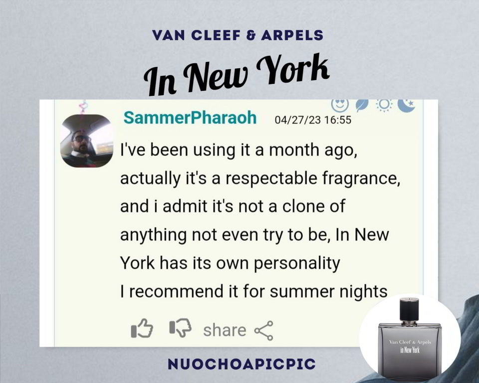 Van Cleef & Arpels In New York Edt 125ml - Nuoc Hoa Pic Pic