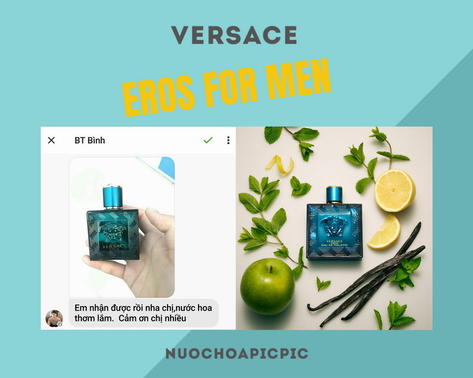 Versace Eros Men Edt 5ml - Nuoc Hoa Pic Pic