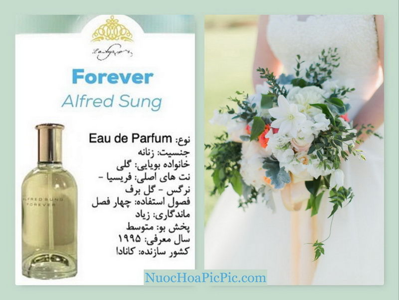 Alfred Sung Forever Edp - Nuoc Hoa Pic Pic