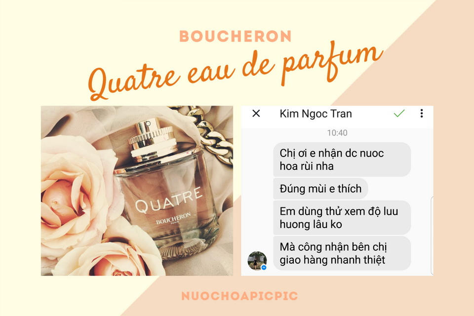 Boucheron Quatre Eau de Parfum - Nuoc Hoa Pic Pic