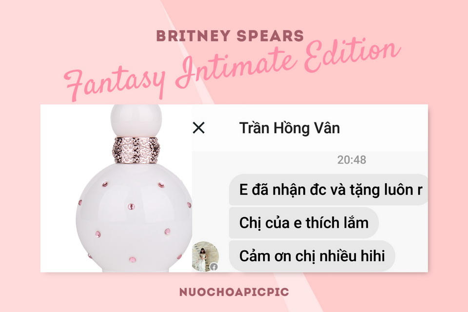 Britney Spears Fantasy Intimate Edition - Nuoc Hoa Pic Pic