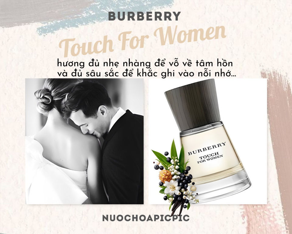 Burberry Touch For Women Edp - Nuoc Hoa Pic Pic