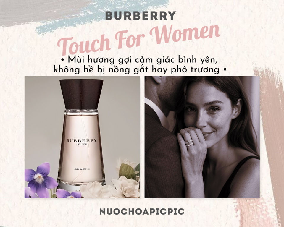 Burberry Touch For Women Edp - Nuoc Hoa Pic Pic
