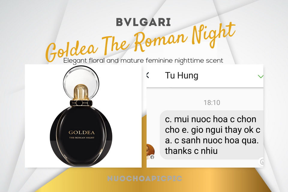 Bvlgari Goldea The Roman Night Edp 75ml - Nuoc Hoa Pic Pic